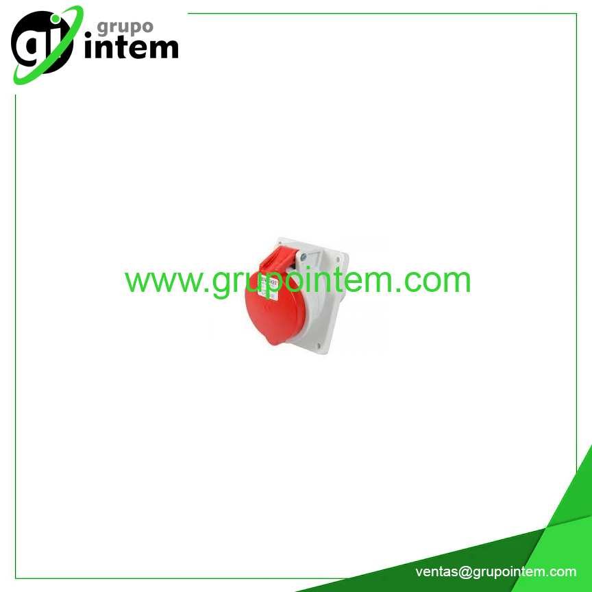 TOMA PARA EMPOTRAR DE 32A 3P+T 380 A 415V