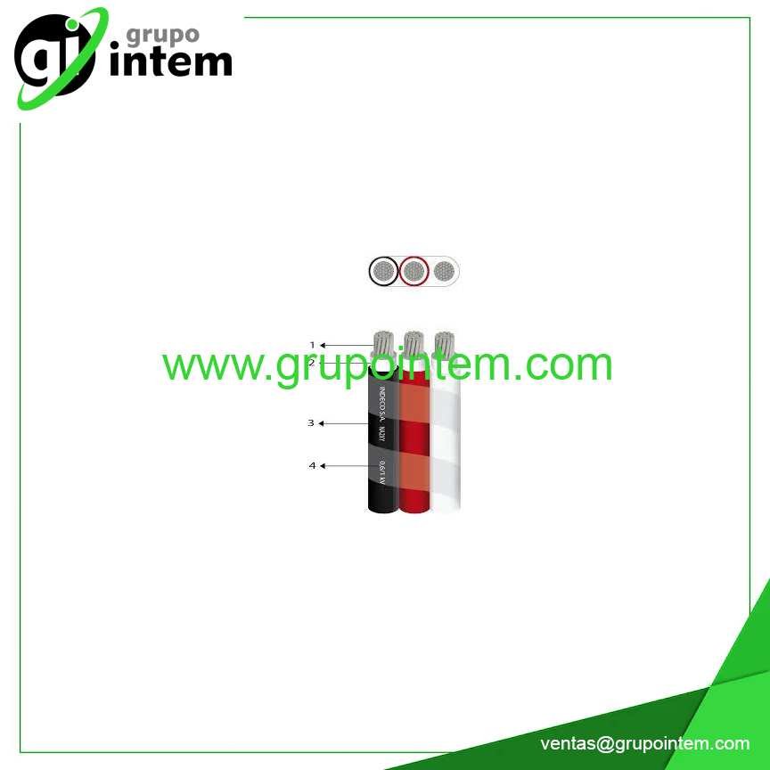 CABLE NA2XY 0.6/1KV 3X1X240MM