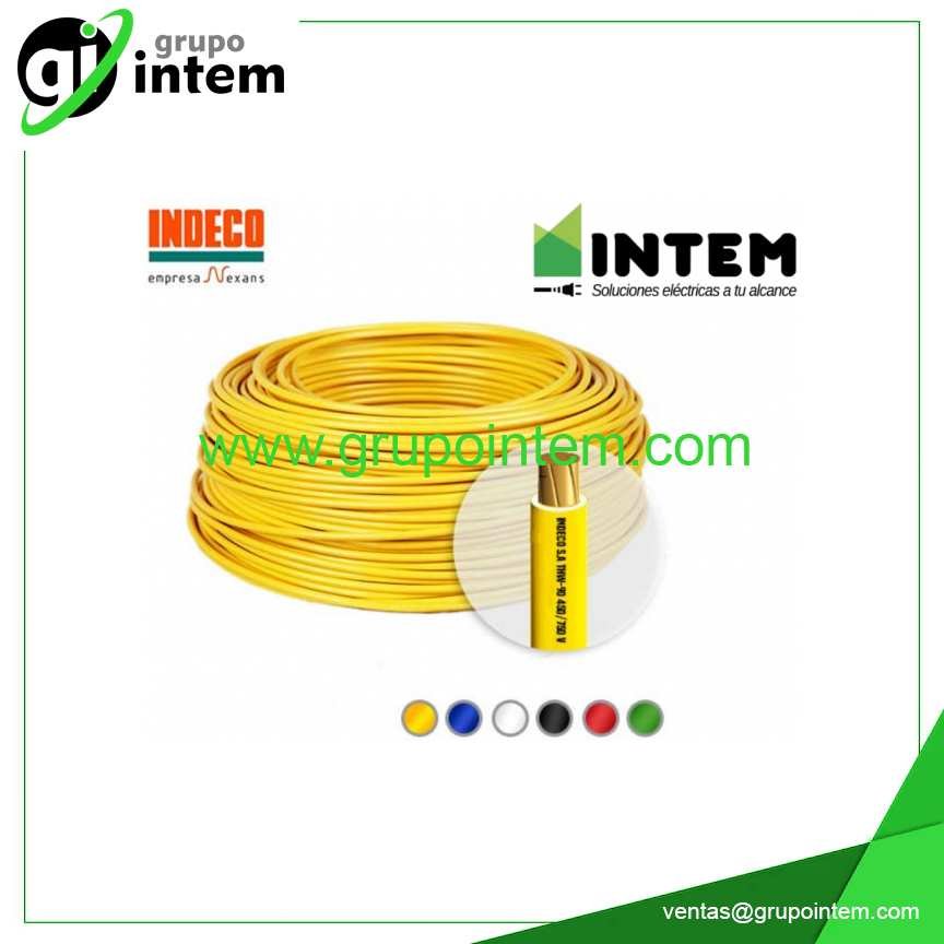 CABLE THW-90 14 AWG AMARILLO